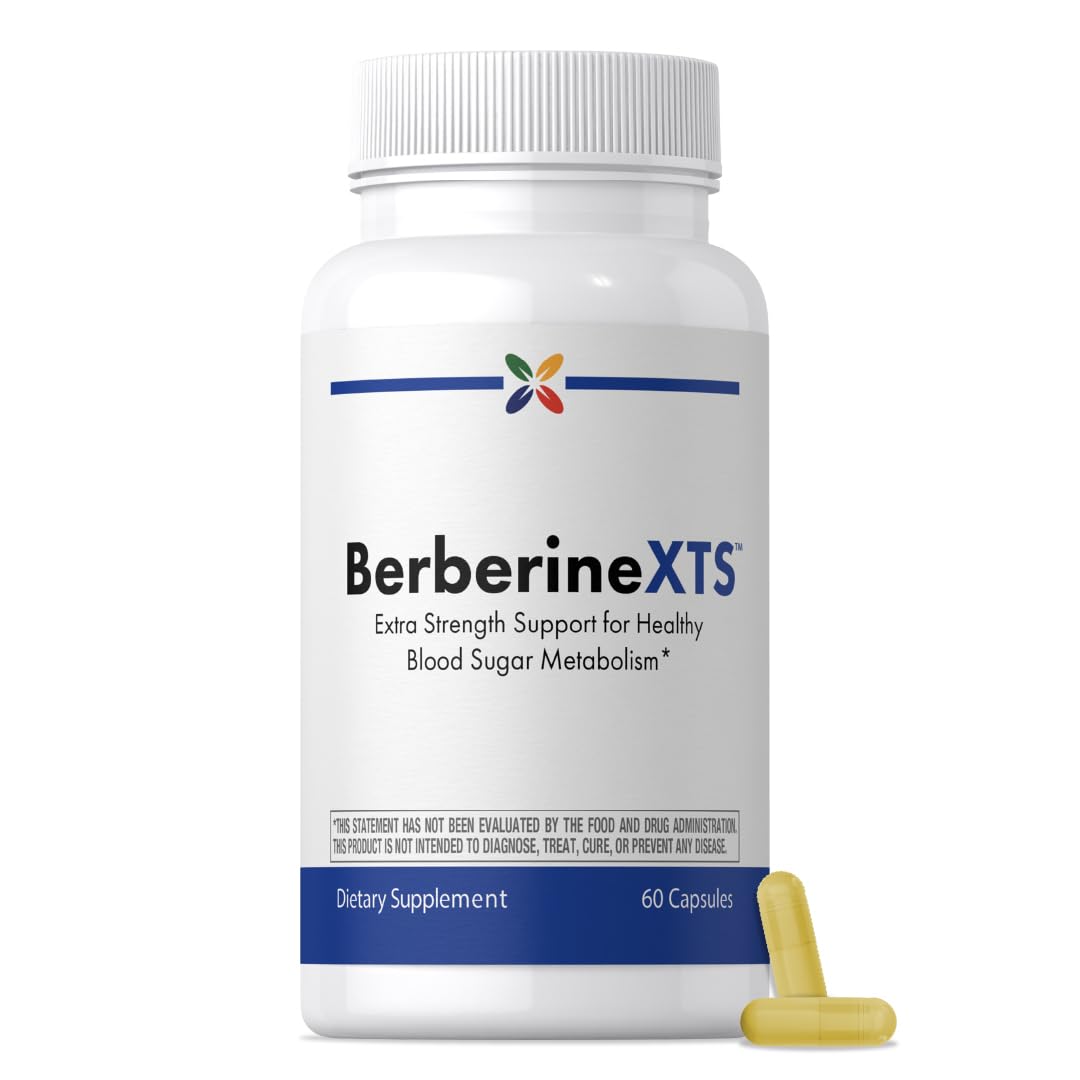 Stop Aging Now Berberine HCL Extract Supplement Capsule, 60 Capsules
