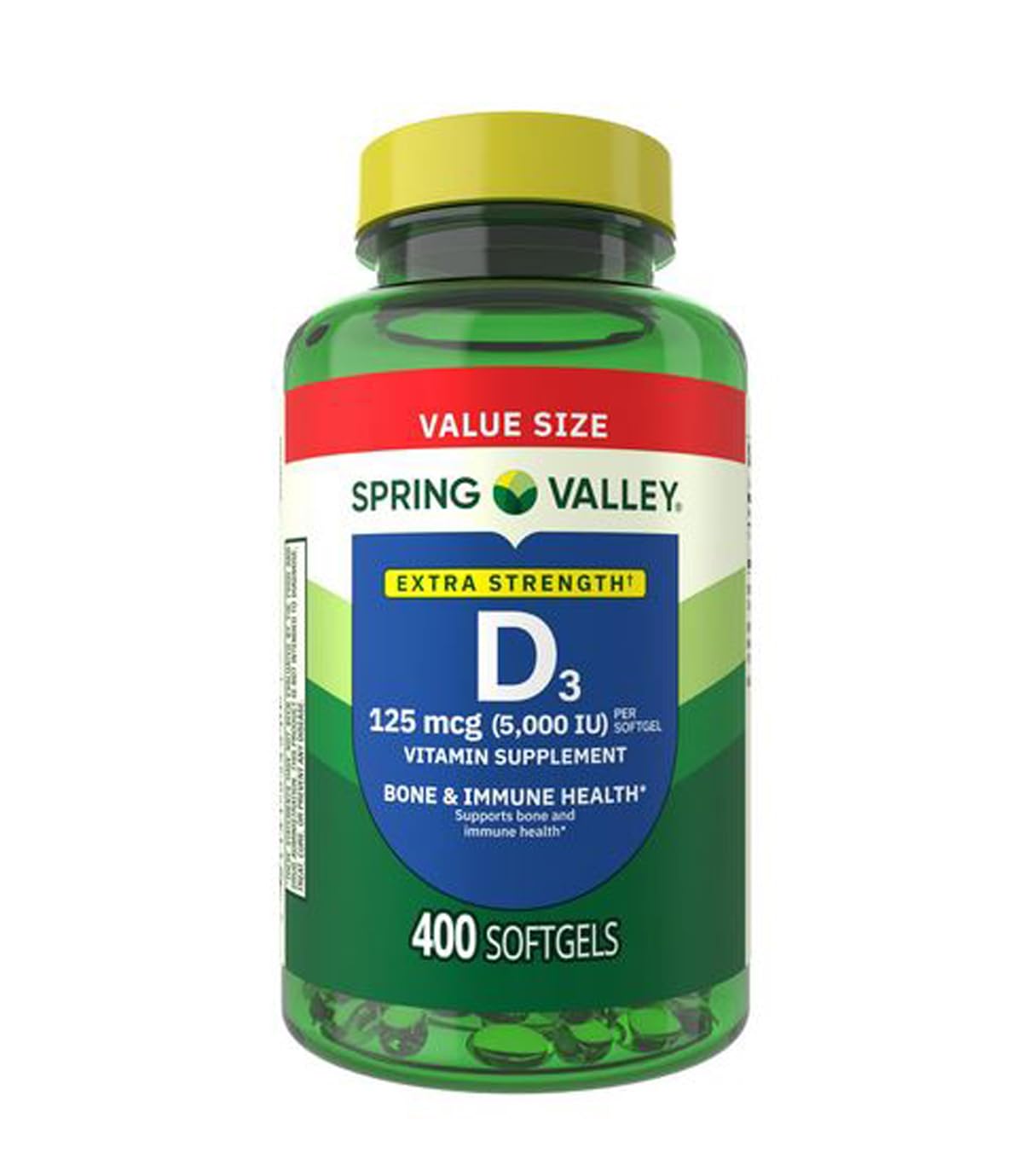H4U Vitamin D3 Softgels 400 Count