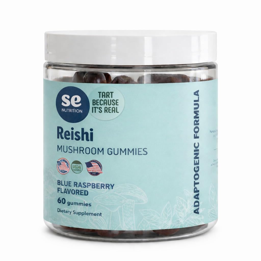 SE Nutrition Reishi Mushroom Gummies, 60 Gummies