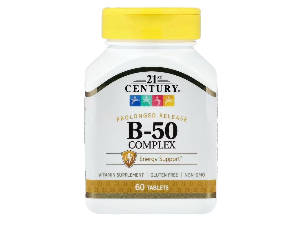 21st Century VIT B-50 Complex 60 Tablets