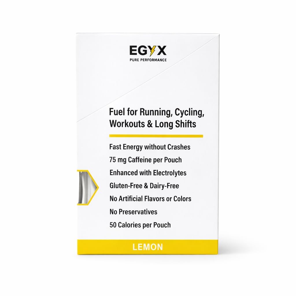 EGYX Honey-Based Energy Gel, 16 Count