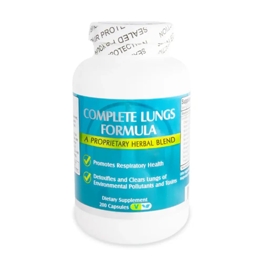 NCB NCB TECHNOLOGY Complete Lungs Formula Capsules, 200 Capsules