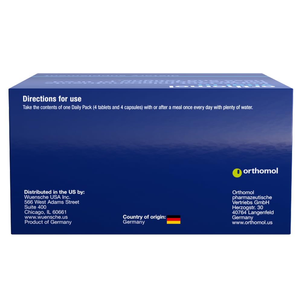 Orthomol Vital M Men's Multivitamin Capsules, 30 Capsules