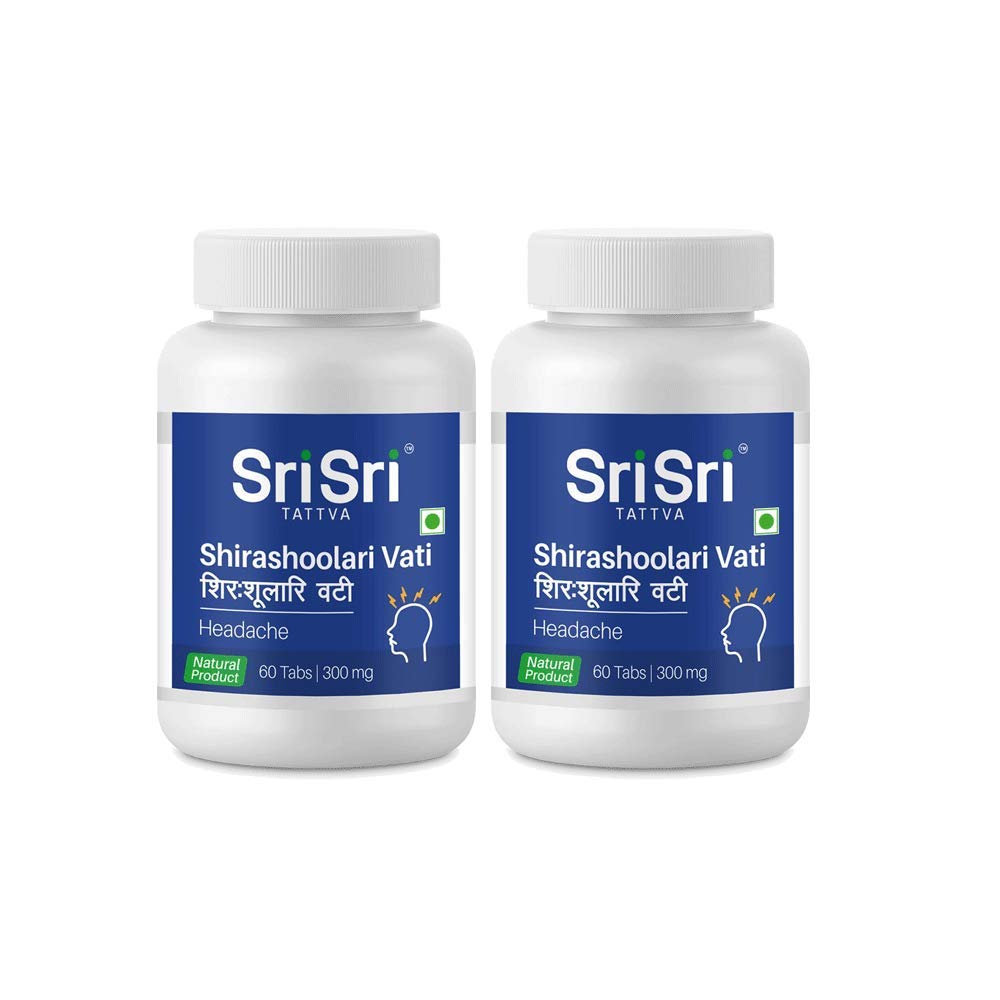 SRI SRI TATTVA Shirashoolari Vati Tablet, Pack of 2