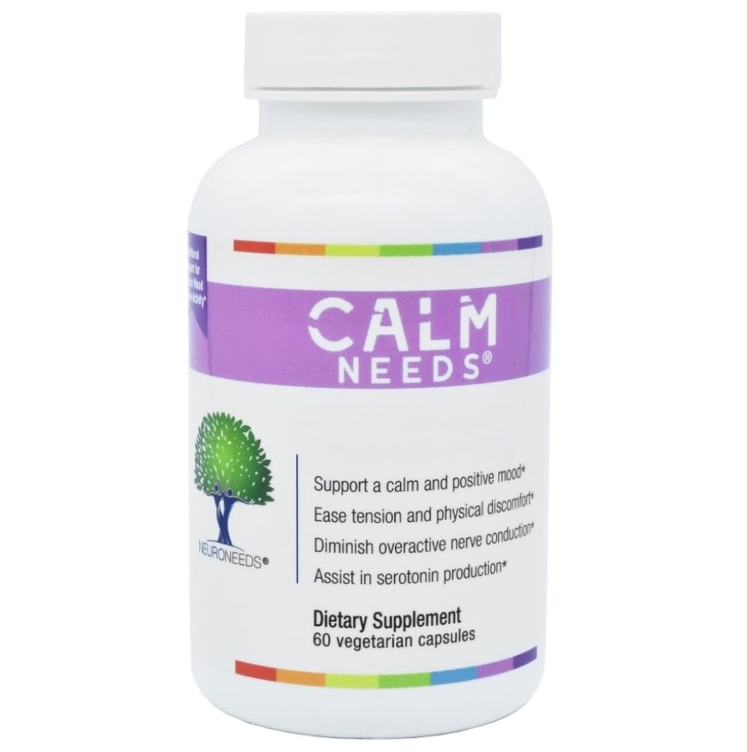Neuro Needs CalmNeeds Promote Calm and Positive Mood Capsules 60 Count