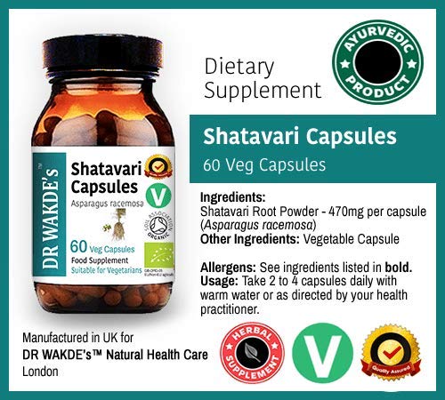 DR WAKDE's Shatavari Capsules, 1 Capsule