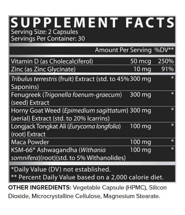 Nutrex Research T-Up Booster Capsules 60