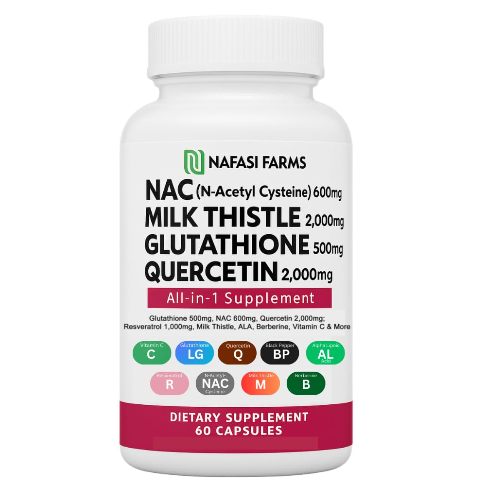 NAFASI FARMS All-in-one NAC Supplement 60 Capsules