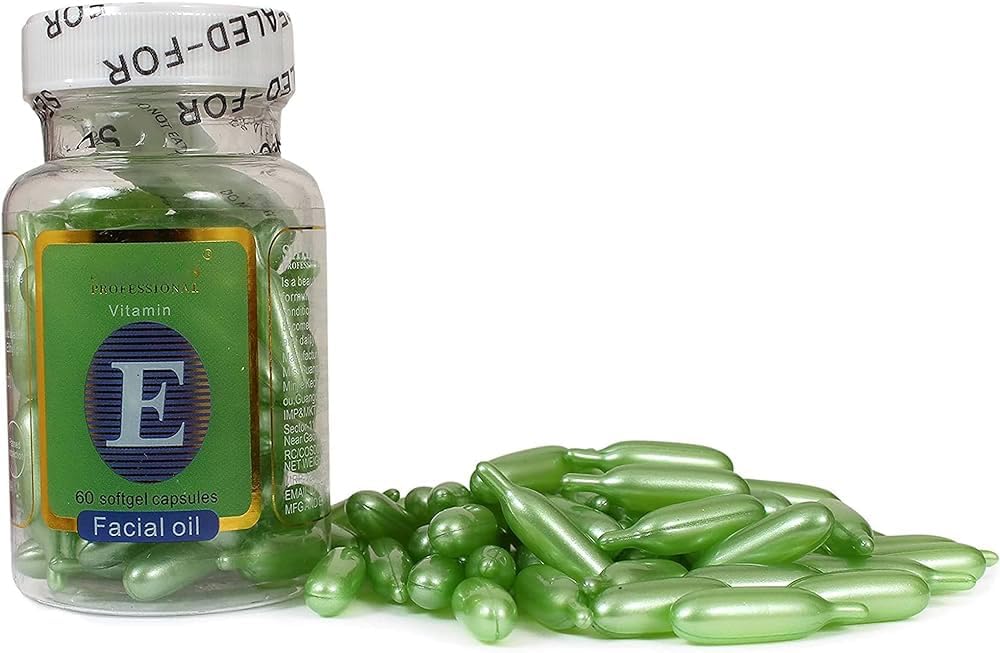 Generic Vitamin E Facial Oil Soft Gel Capsule 60 Count