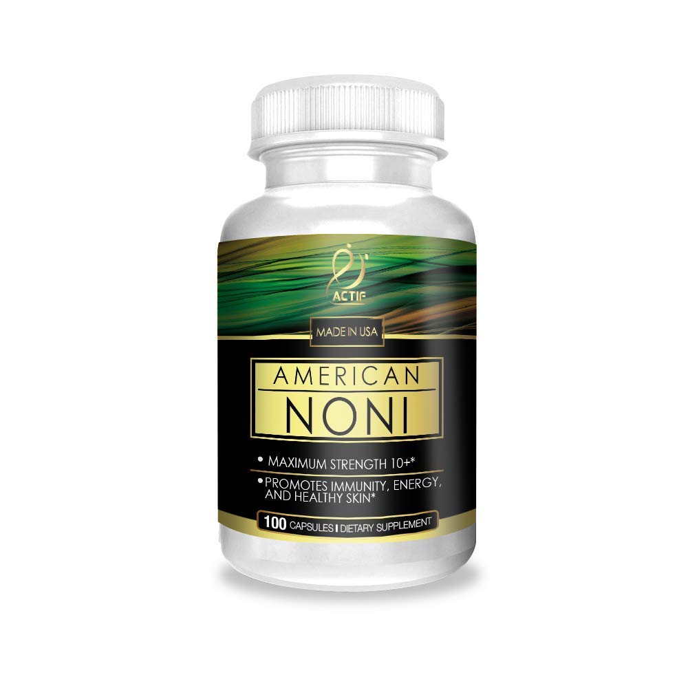 ACTIF Organic Noni Maximum Strength Capsule, 120 Count