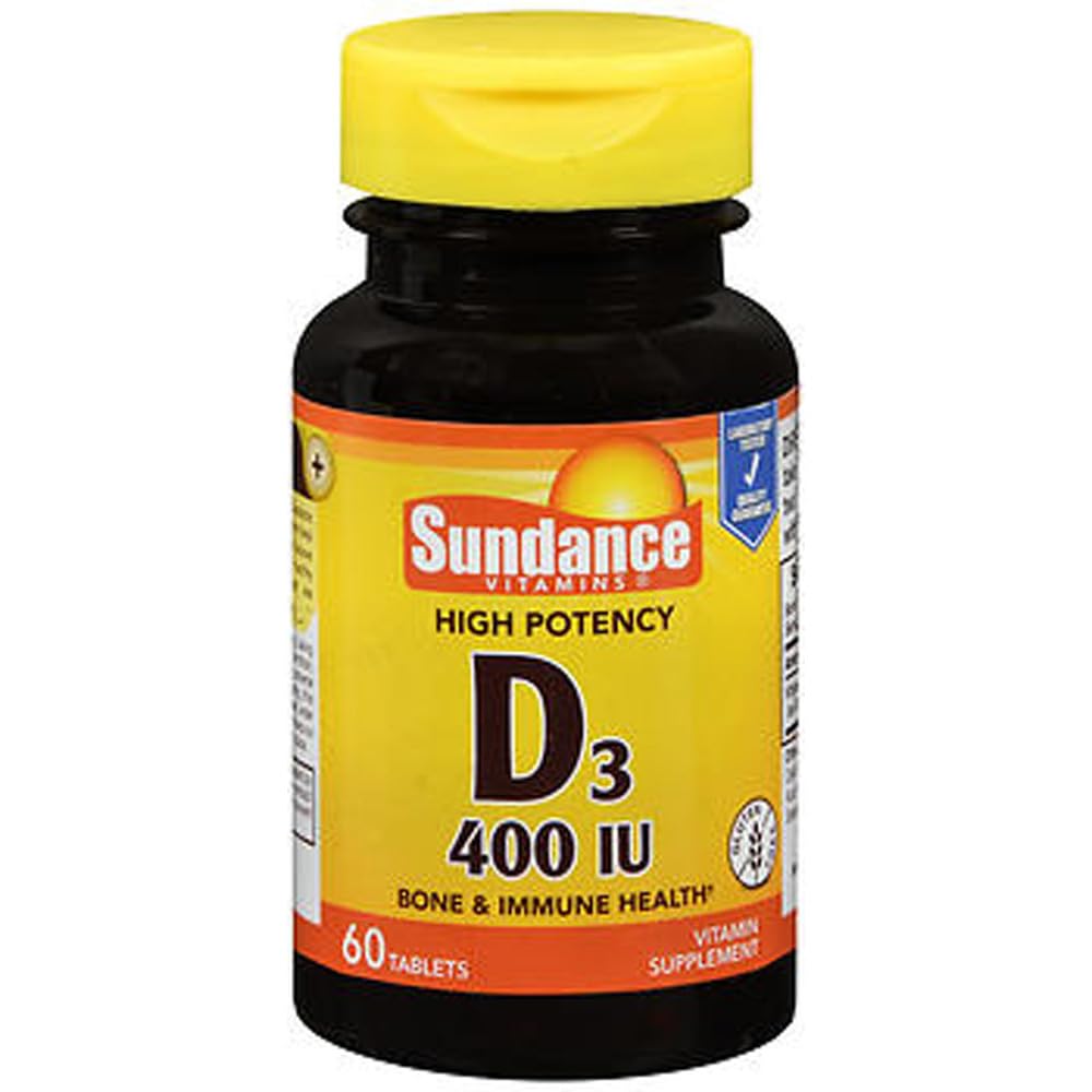 Sundance Vitamin D3 Tablet 120 Count