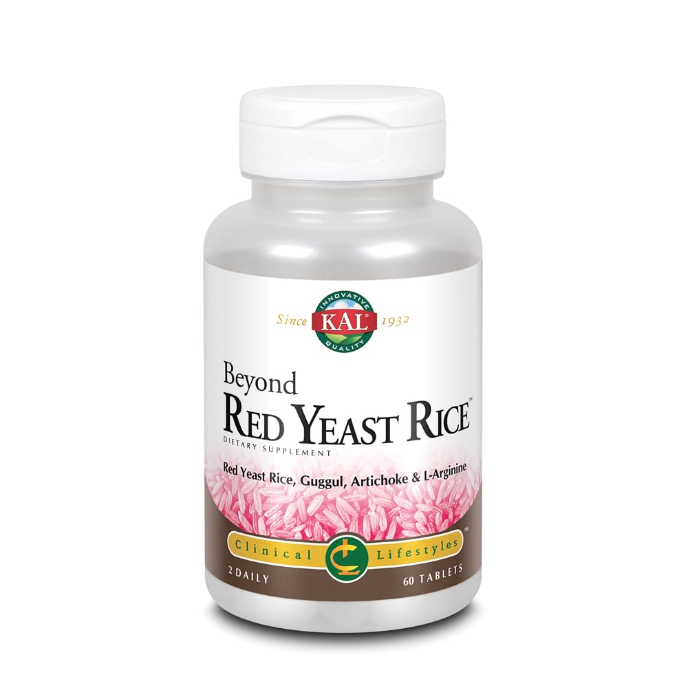 KAL Beyond Red Yeast Rice Tablets, 60 Count