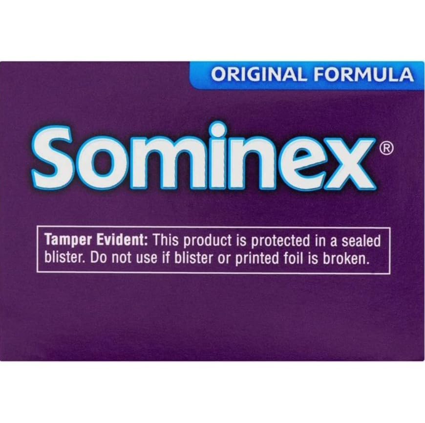 Sominex Original Formula Tablets, 72 Count