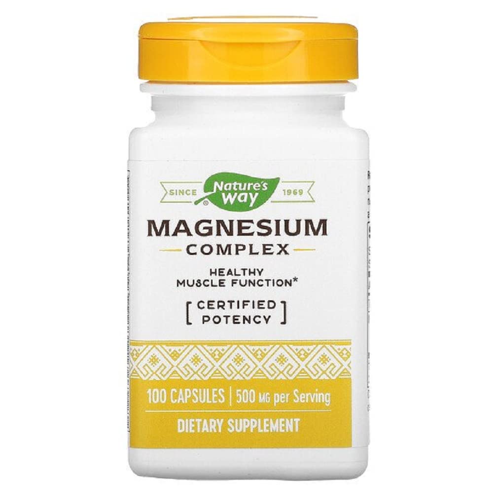 Nature's Way Magnesium Citrate Capsule 1 Count