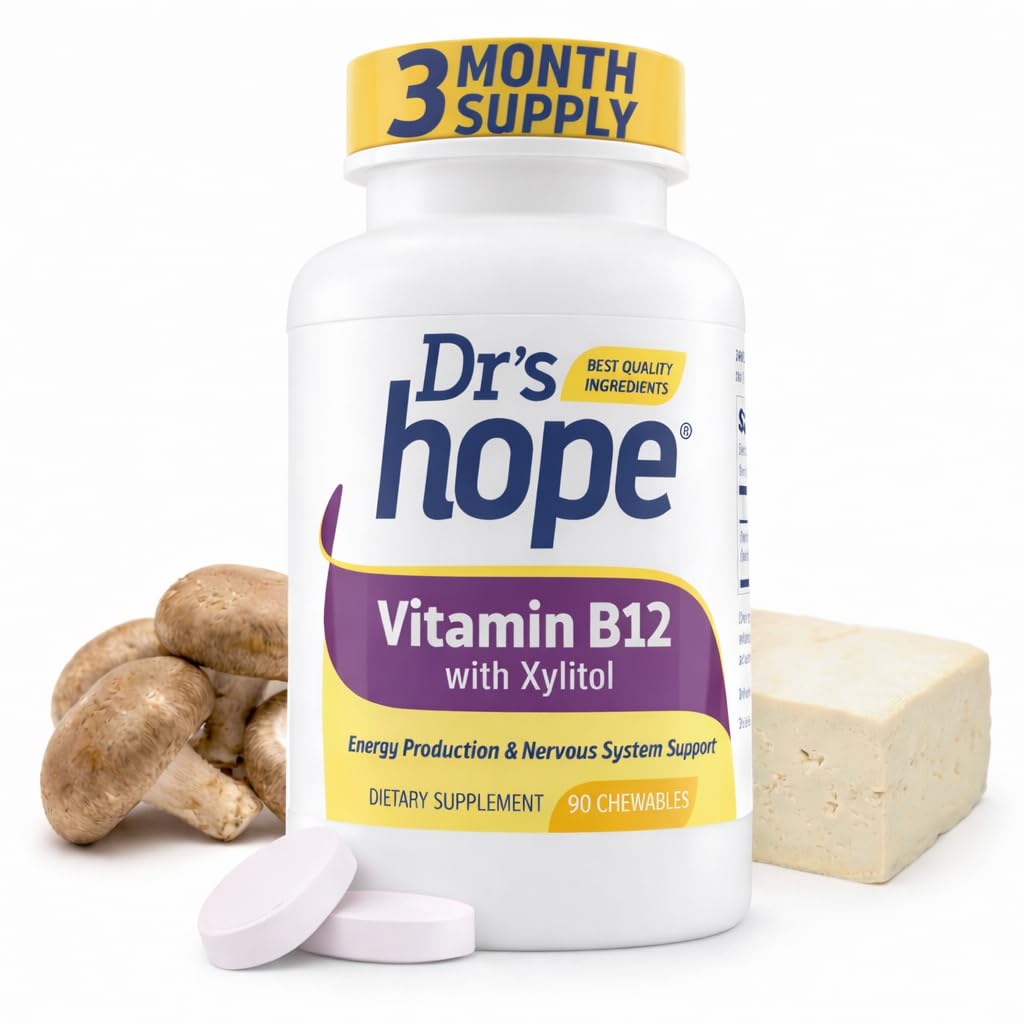 Dr’s Hope Vitamin B12 1000mcg Capsules 90