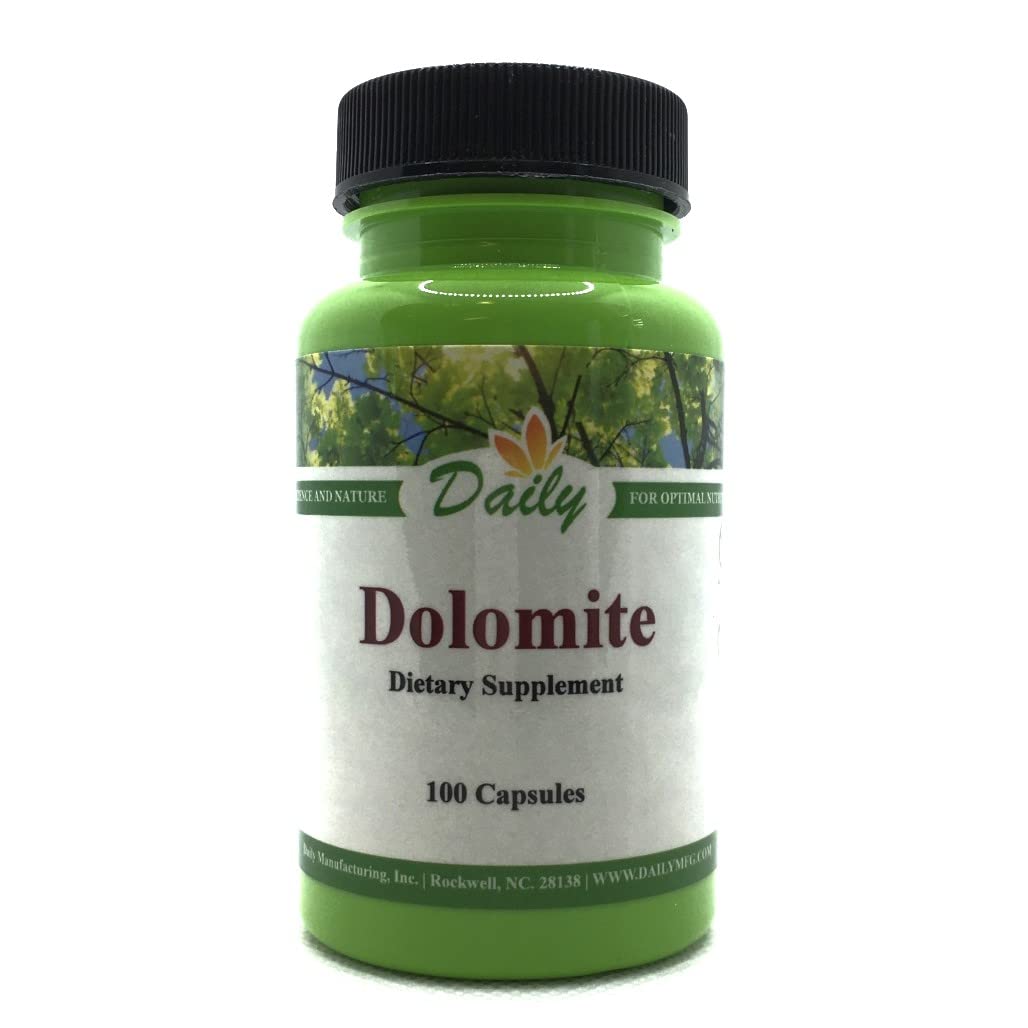 Daily Manufacturing Dolomite Capsules 100