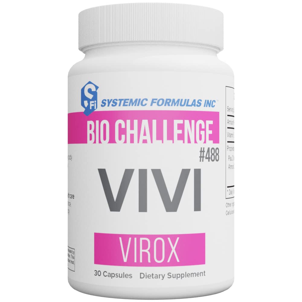 Systemic Formulas Bio Challenge #488 VIVI Virox 30 Capsules