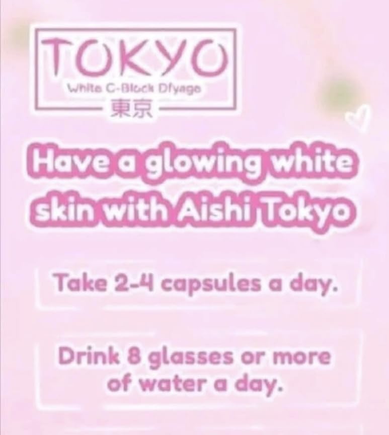 Aishi Premium Tokyo Glutathione 60 Capsules
