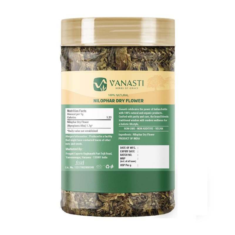 VANASTI Nilophar Dry Flower Powder 3.52 Ounce