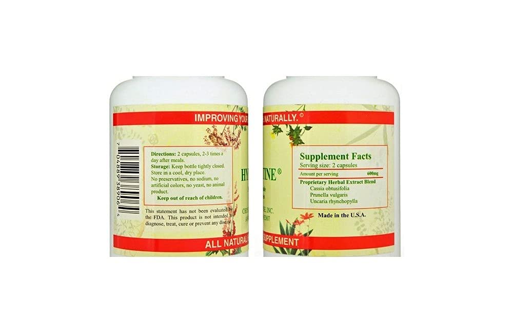 Chi's Enterprise Hypertine Capsules 120 Count