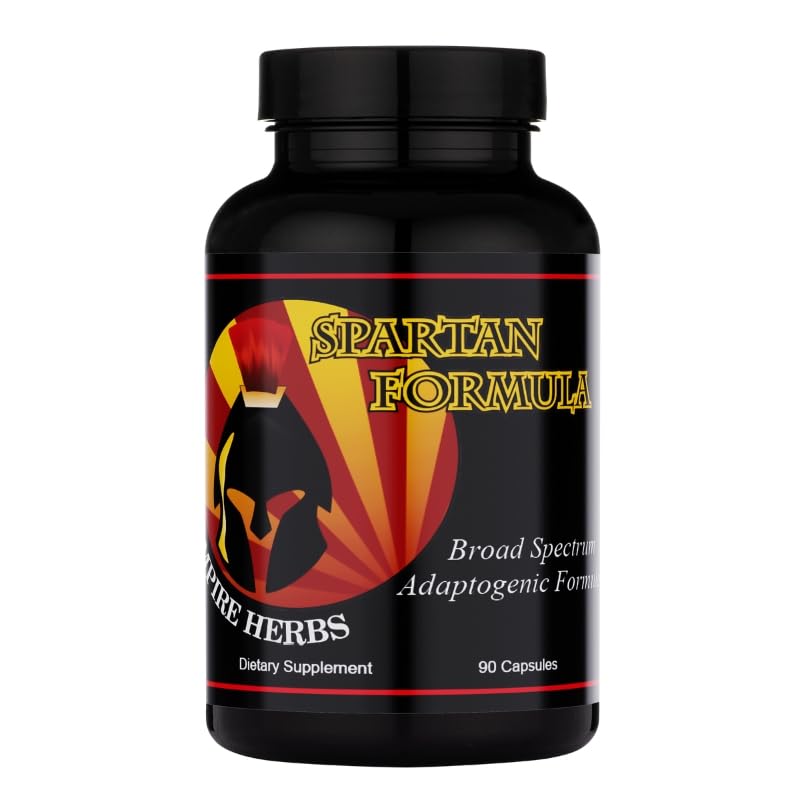 Lost Empire Herbs Spartan Adaptogenic Formula Capsules 90 Count