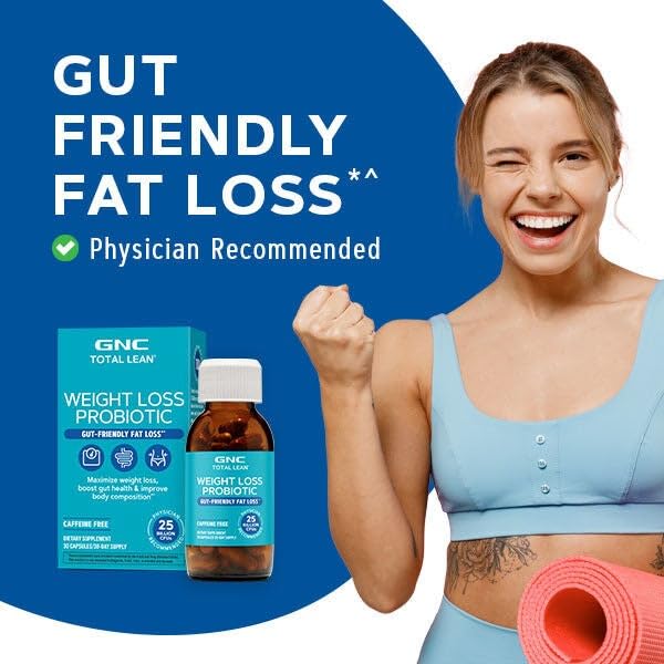 GNC Total Lean Weight Management Probiotic Capsule 30 Count