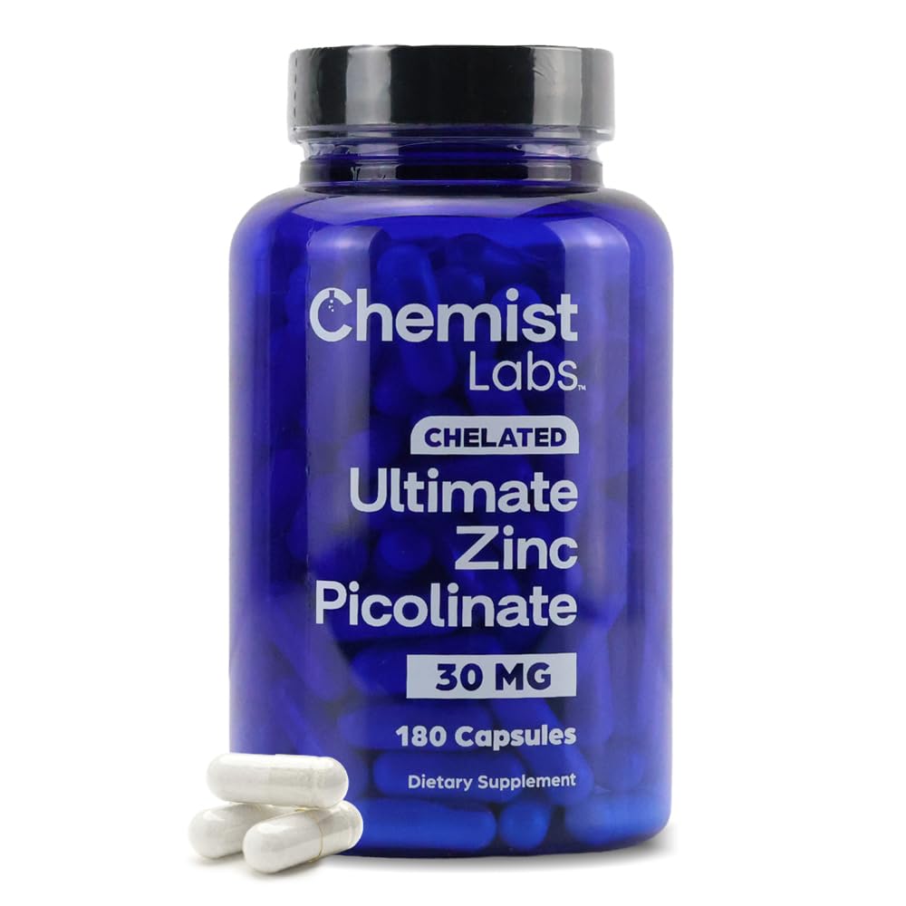 Chemist Labs Zinc Picolinate Capsule 180 Count