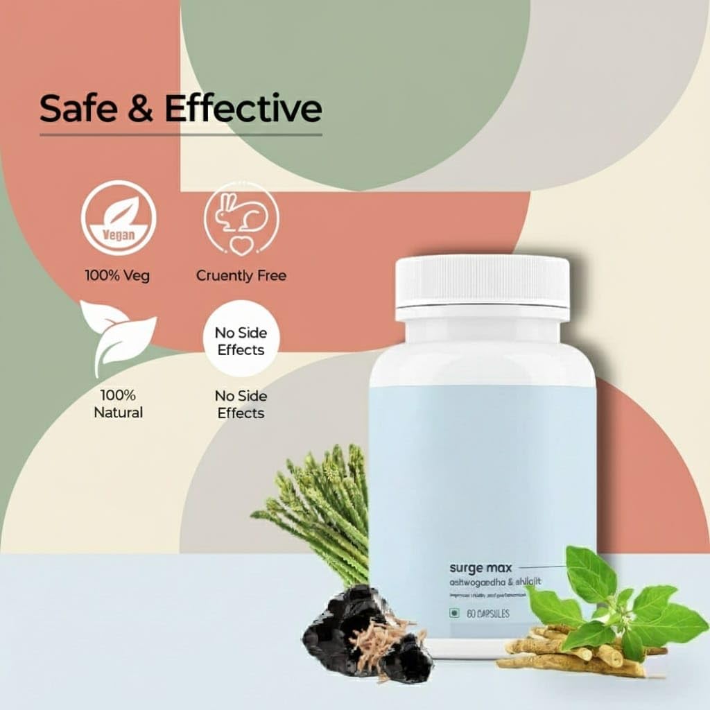 Generic Surge Maxs Capsules, 60 Capsules