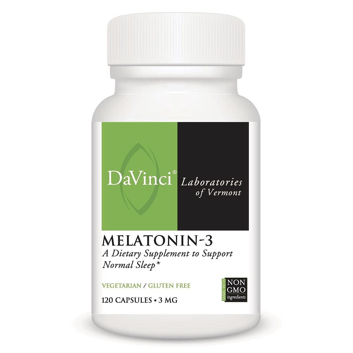 Davinci Melatonin-3 3 mg Capsules 120 Capsules