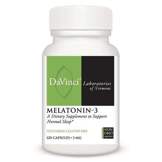 Davinci Melatonin-3 3 mg Capsules 120 Capsules