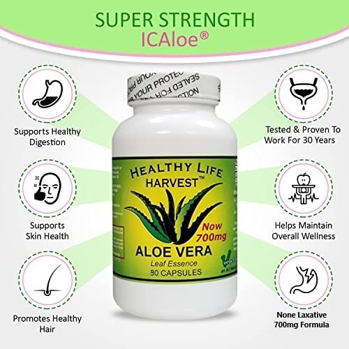 Healthy Life Harvest ICAloe Capsules 90 Count