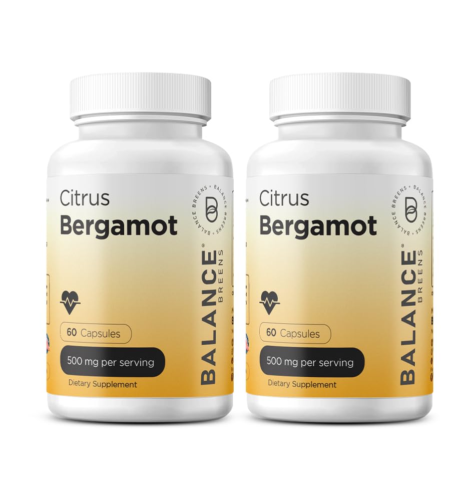 Balancebreens Citrus Bergamot 500mg Capsule, 120 Count