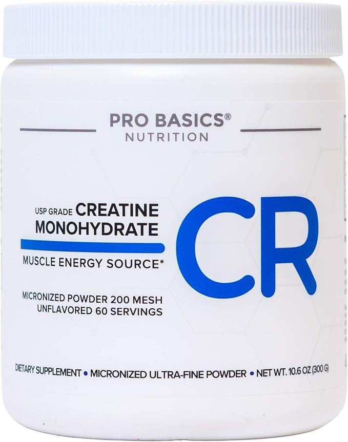 Generic Pro Basics Micronized Creatine Monohydrate Powder, 10.6 oz