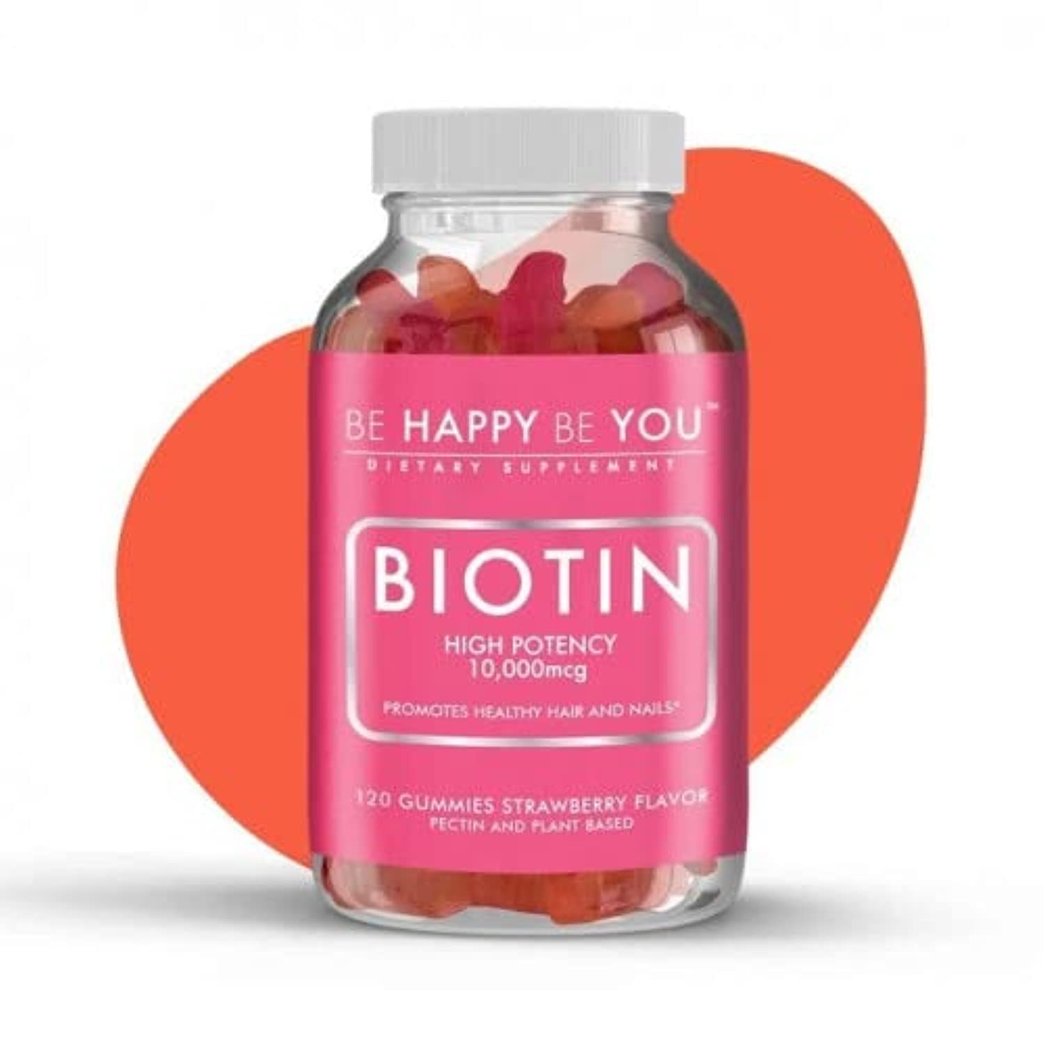Be Happy Be You Biotin Gummy 120 Count