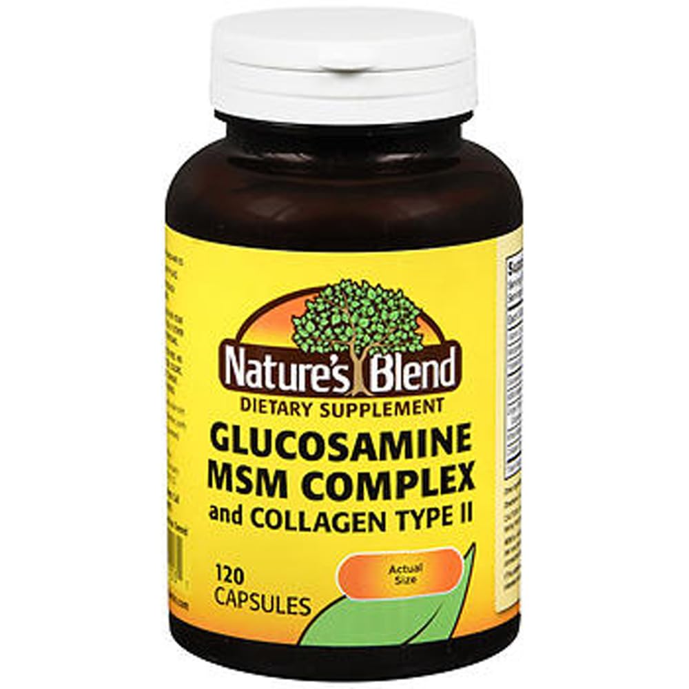 Nature's Blend Glucosamine/MSM Complex Capsule 120