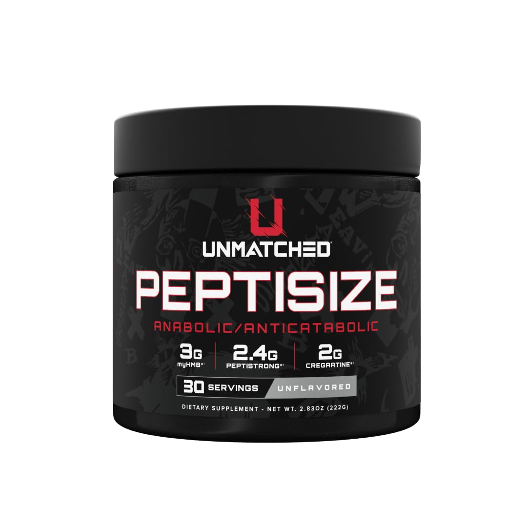 Unmatched Peptisize Advanced Muscle Support Formula Powder 2.83 oz