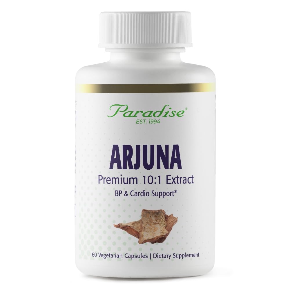 Paradise Herbs Arjuna Heart Health Support 60 Capsules