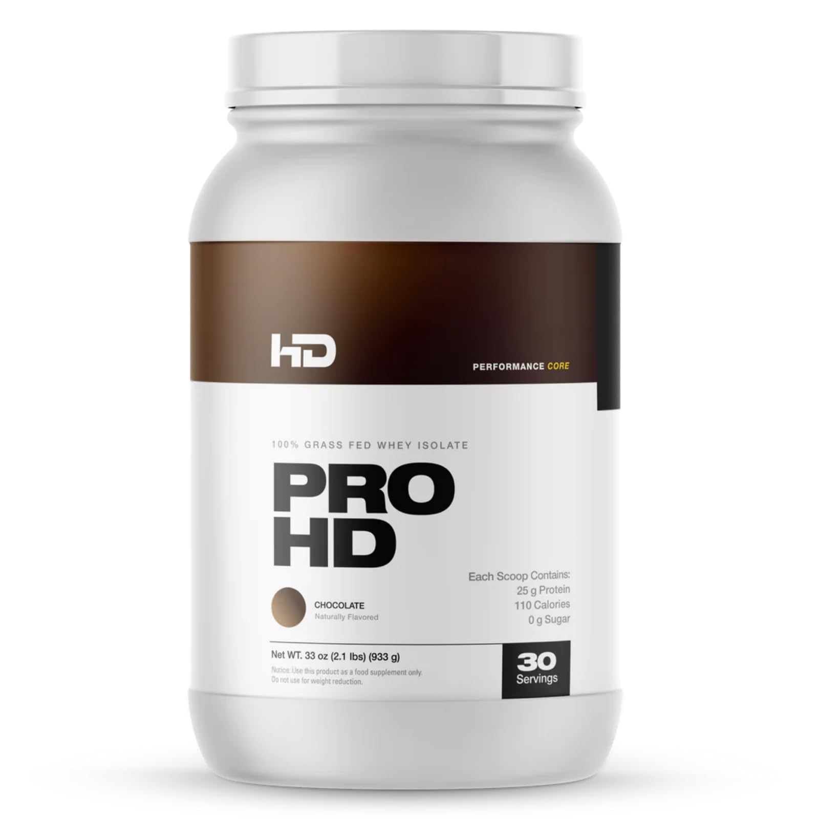 HD MUSCLE ProHD Protein Powder, 30 Servings (Chocolate)
