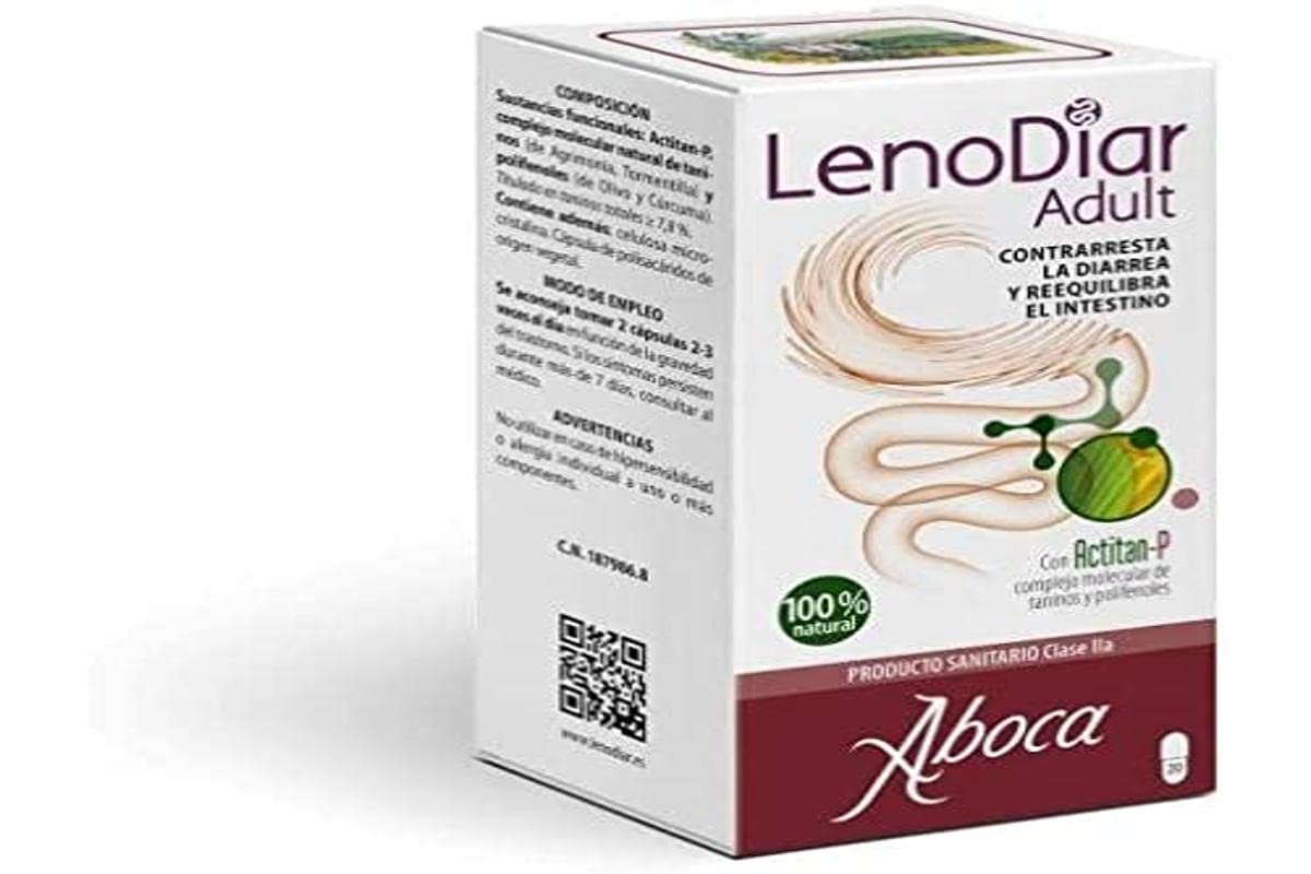 Aboca Lenodiar Adult Capsules 20