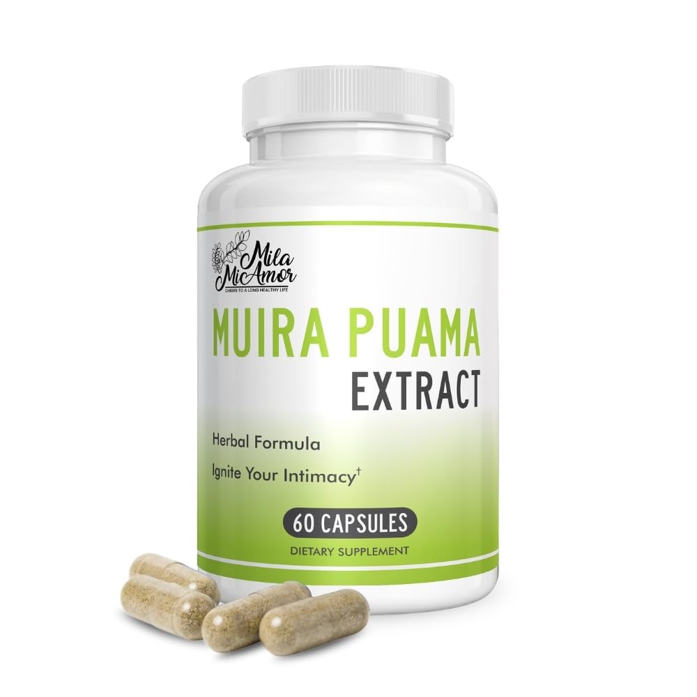 Mila Miamor Muira Puama Extract, 60 Capsules