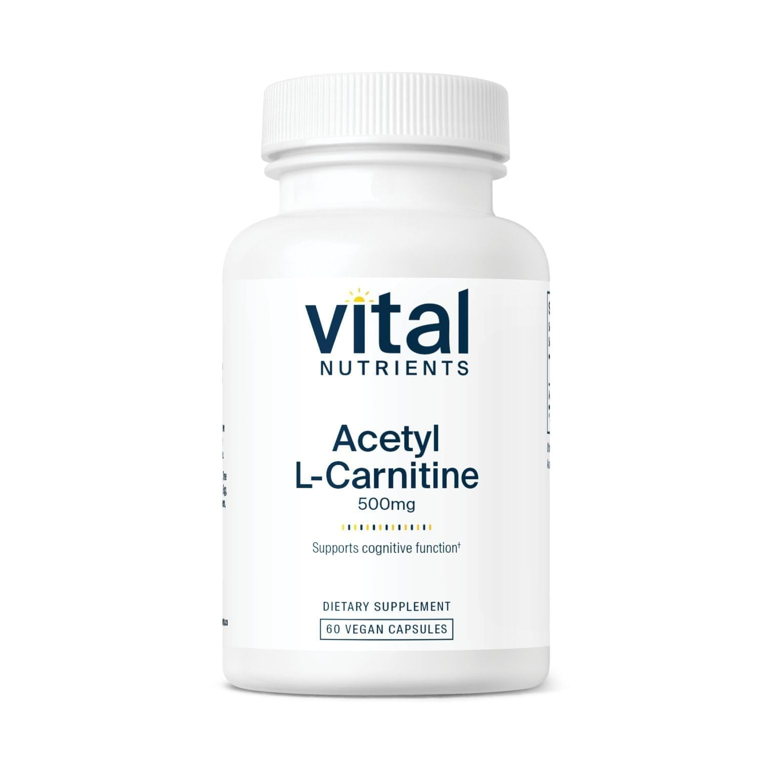 Vital Nutrients Acetyl L-Carnitine 500mg Capsule, 60 Capsules