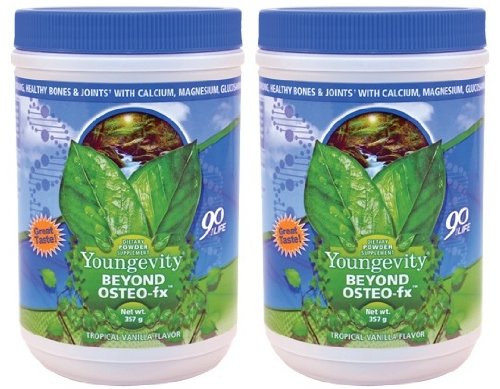 Youngevity Beyond Osteo FX - Tropical Vanilla Powder, 25.185 oz total (Pack of 2, 12.59 oz each)