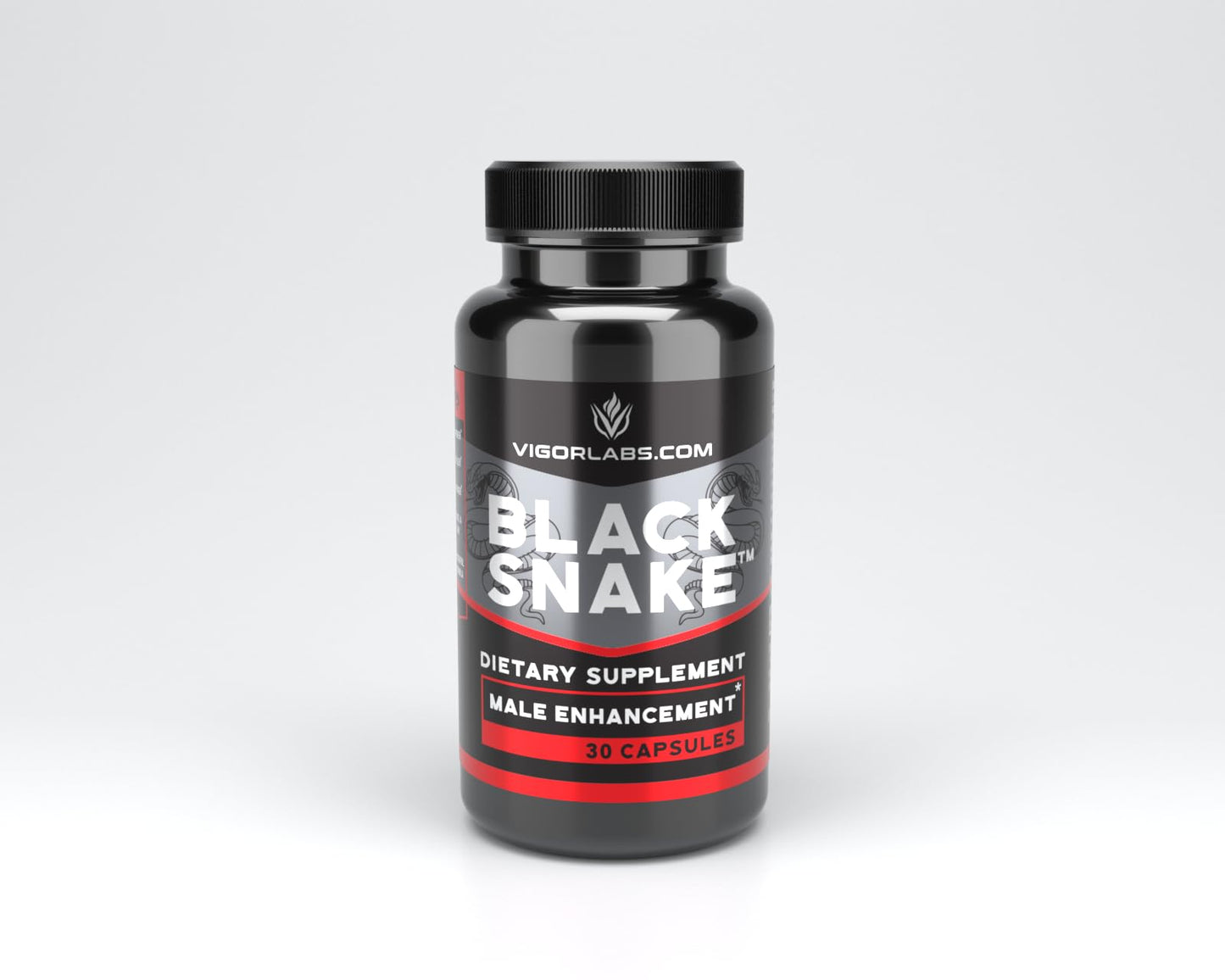 Vigor Labs Black Snake Male Enhancement Capsules, 30 Capsules