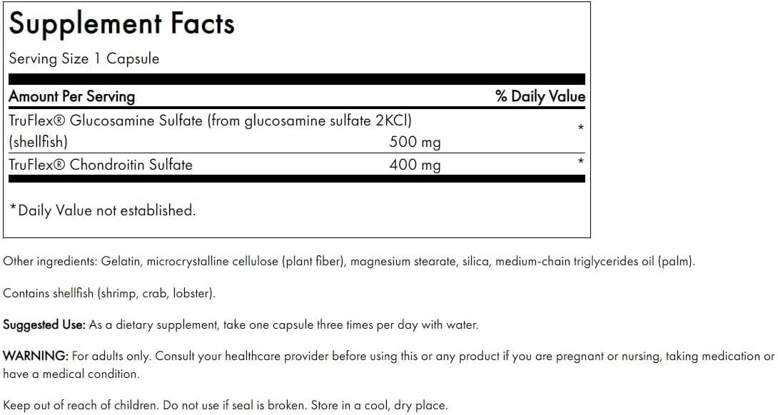 Swanson Glucosamine & Chondroitin Capsule 90 Count