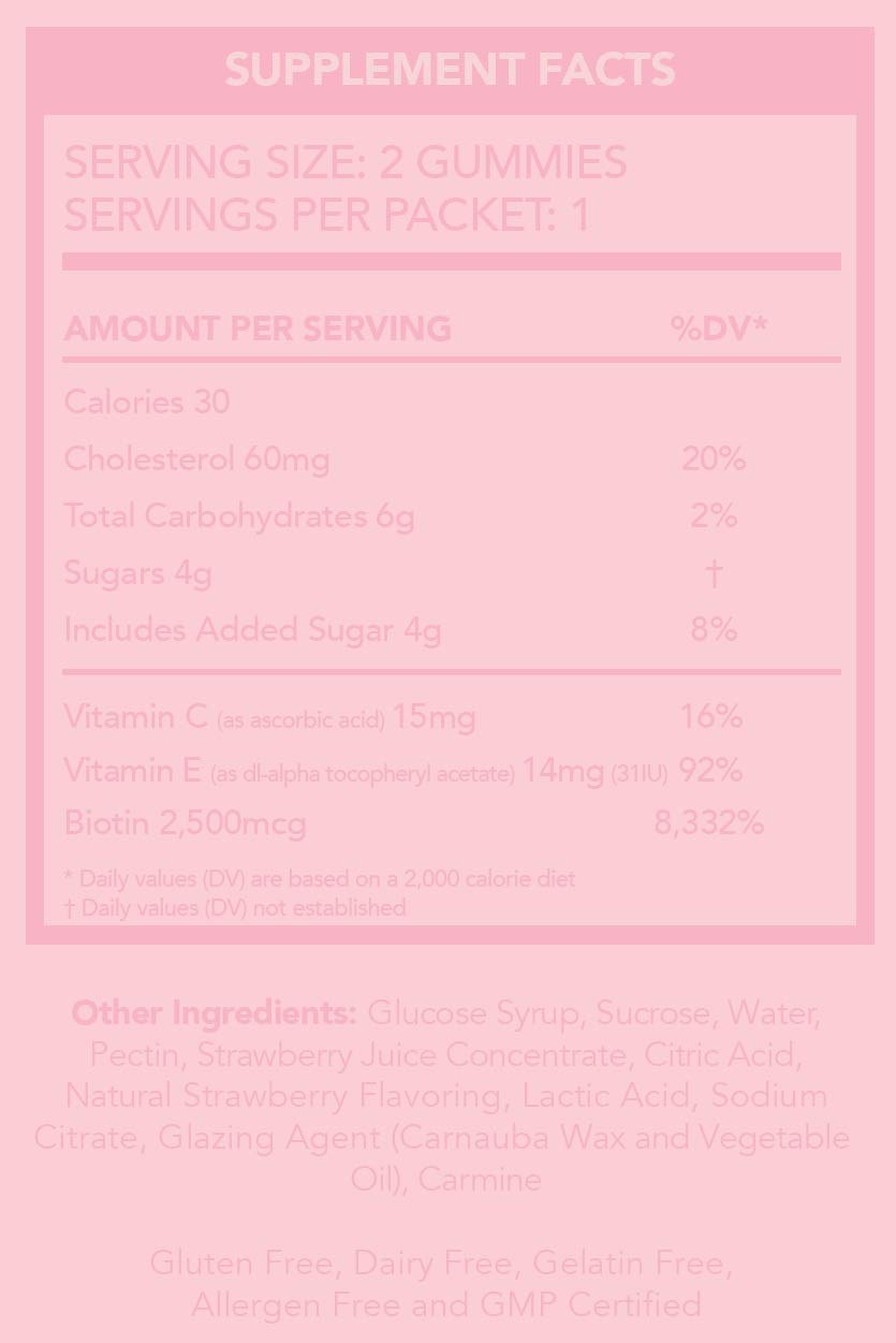 FGBG Hair, Skin & Nails Gummies, 60 Count