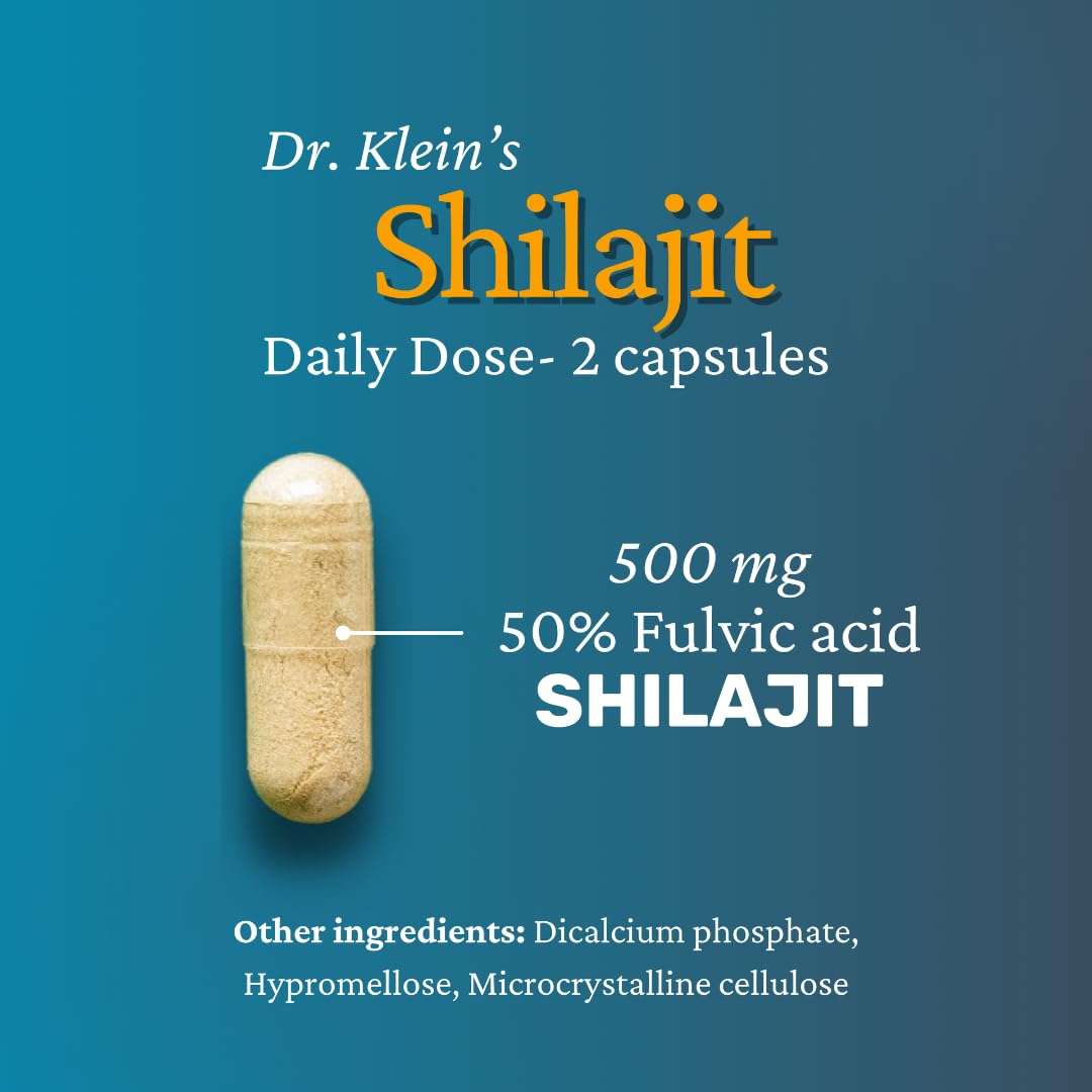 Rhoziva Shilajit Capsules 120 Count