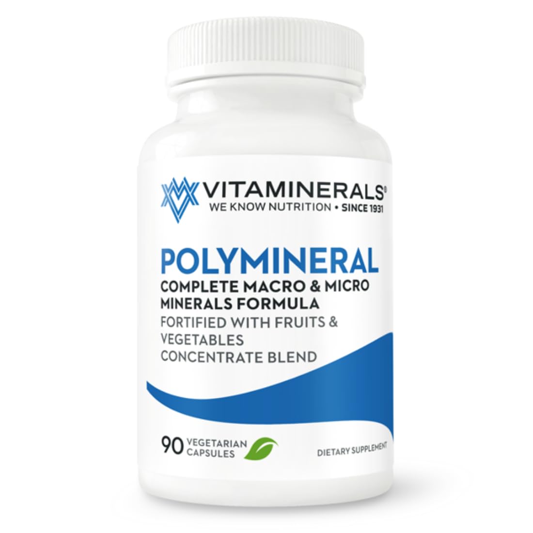 Vitaminerals 16 Polymineral Comprehensive Mineral Formula Capsule 90 Count