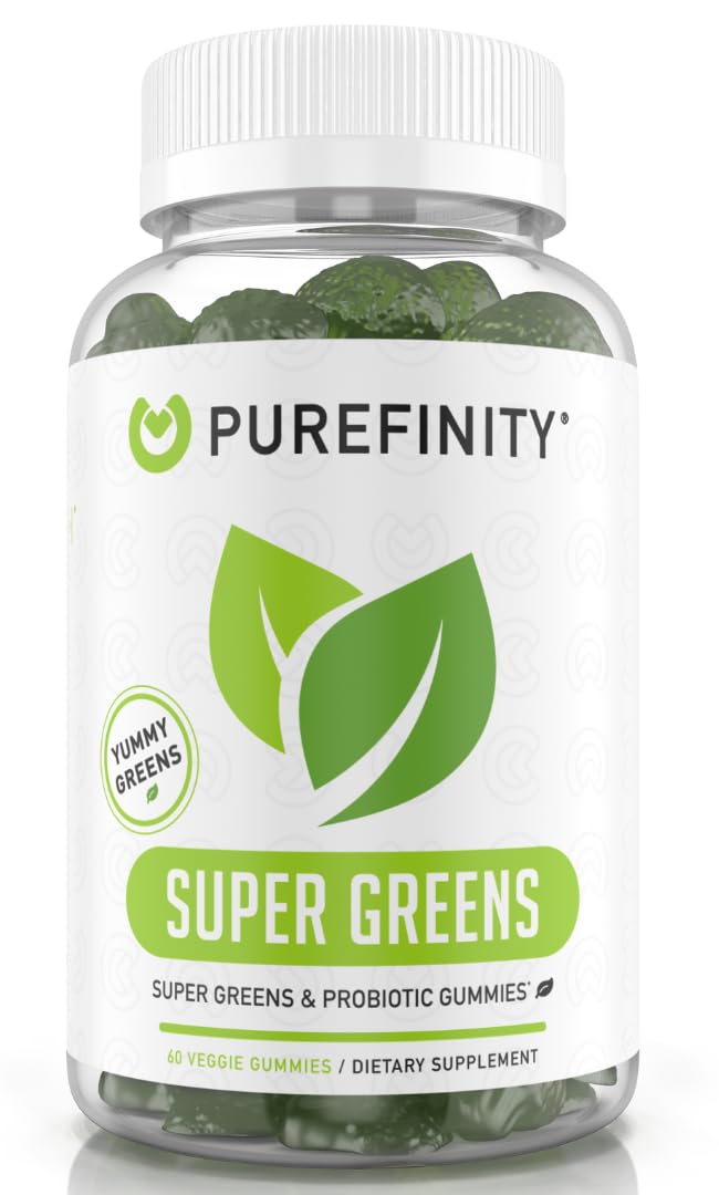 PUREFINITY Daily Super Greens Gummies, 60 Count