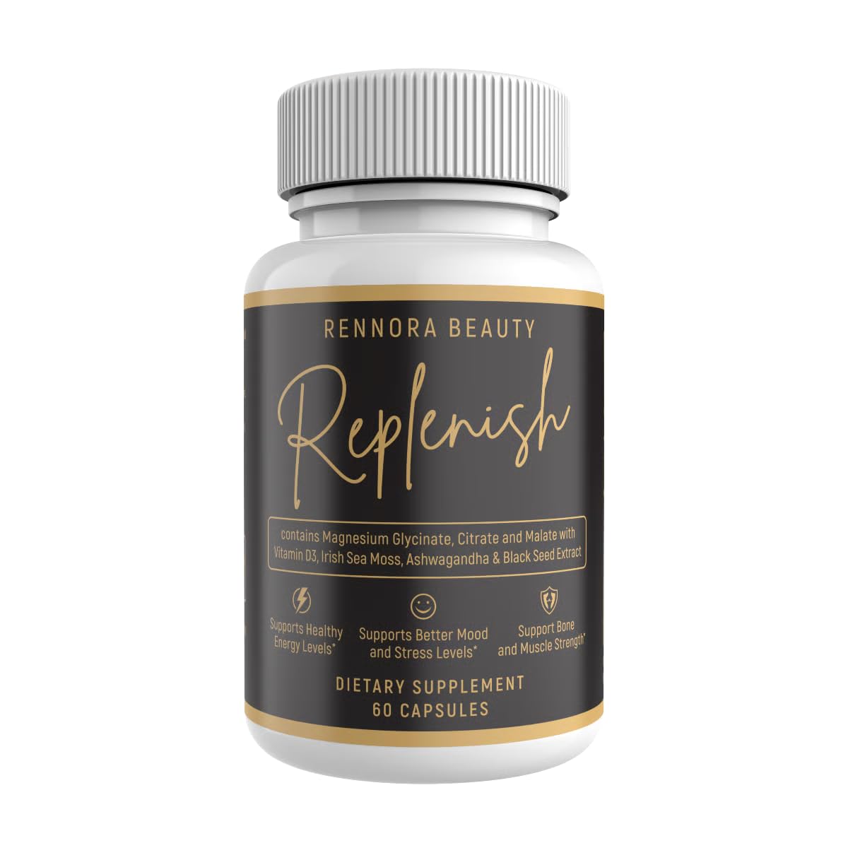 RENNORA BEAUTY Replenish Daily Wellness Capsules, 60 Capsules