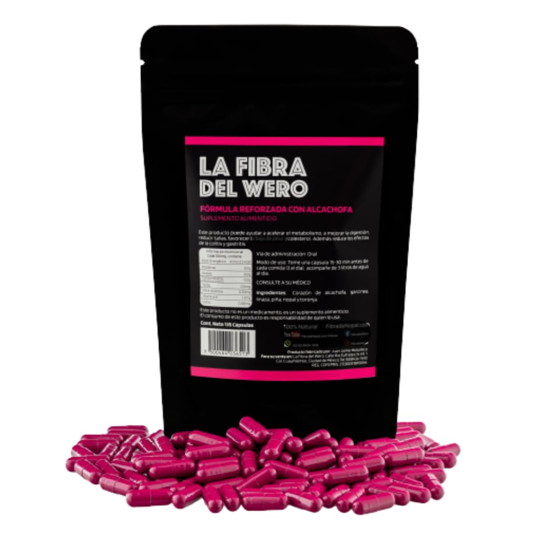 La Fibra del Wero Cactus Fiber with Artichoke Capsule 1 Count